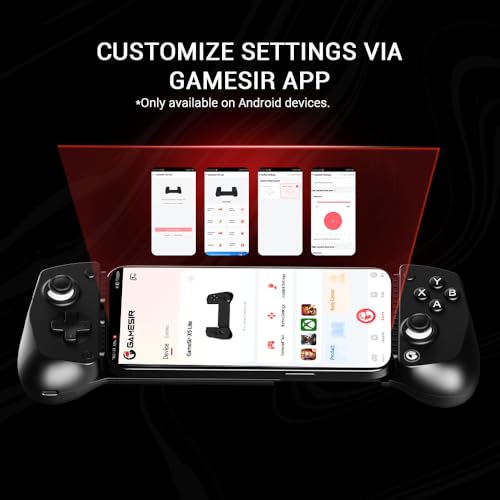 Image of GameSir X5 Lite Mobile Gaming Controller for Android, iPhone 15 /iPhone 16 Series (Black)