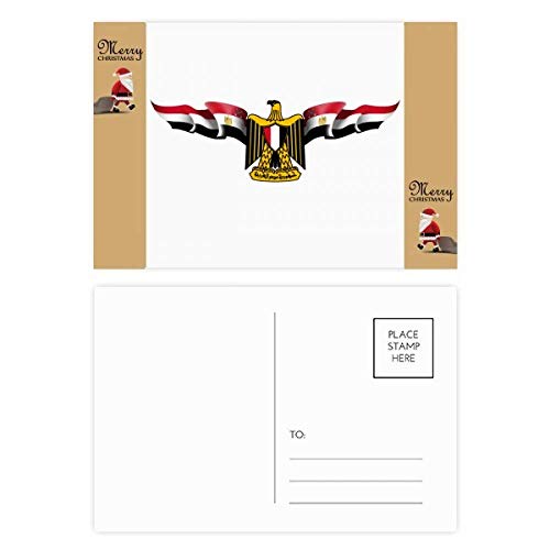 Cartes postales drapeau arabe égyptien premium pour remerciements élégants