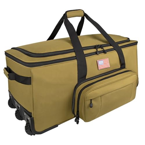 150L Heavy Duty Rolling Duffle Bag with Wheels