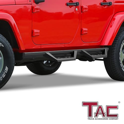 Estribos TAC Sidewinder para Jeep Wrangler JK 4 puertas miniatura 2