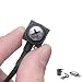 Produktbild TPEKKA Mini Kamera Spionage Kamera HD 800TVL Tragbare Audio Video Versteckte Lochkamera CCTV-Taste Schraube Cam BNC-Kamera Nanny Cam mit Mikrofon für Home Office Video Cam DVR FPV