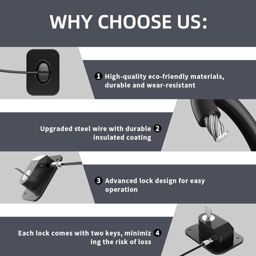 Image of Dangfly Child Safety Device Refrigerator Door Lock with 1 Key and Adhesives, Cabinet Restrictor Cable for Baby and Toddler, Lock for Cupboards, Drawers, Fridge, Wardrobe (Medium, 2, Piece)