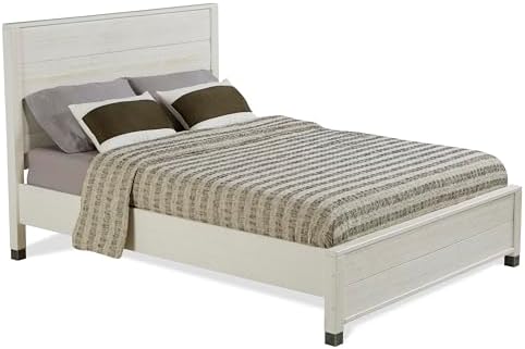 CamaflexiBaja Platform Bed, Full Size, White