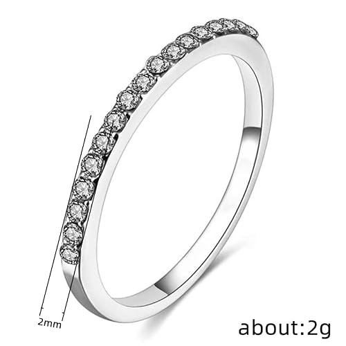 Cubic Zirconia Wedding Sets For Women Three-In-One Oval Halo Wedding Bands Set Engagement Rings Fake Wedding Ring For Women Promise Eternity Band Valentine's Day Birthday Gifts For Women Size-9 #TOP5