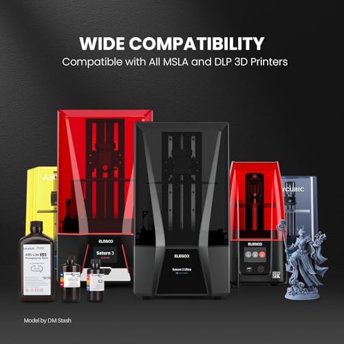 Image of ELEGOO 8K ABS-Like 3.0 3D Printer Resin Space Grey 2000g