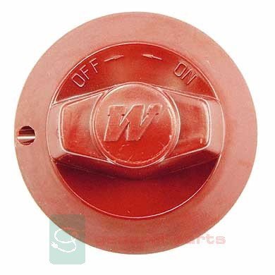Vulcan-Hart 00-719255-00012 KNOB CONTROL RED-W/SET SCR.