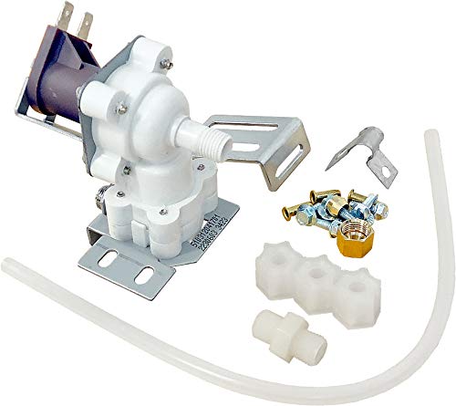 ClimaTek Upgraded Refrigerator Water Inlet Solenoid Valve fits Kenmore Roper 2181702 2181704 2181915
