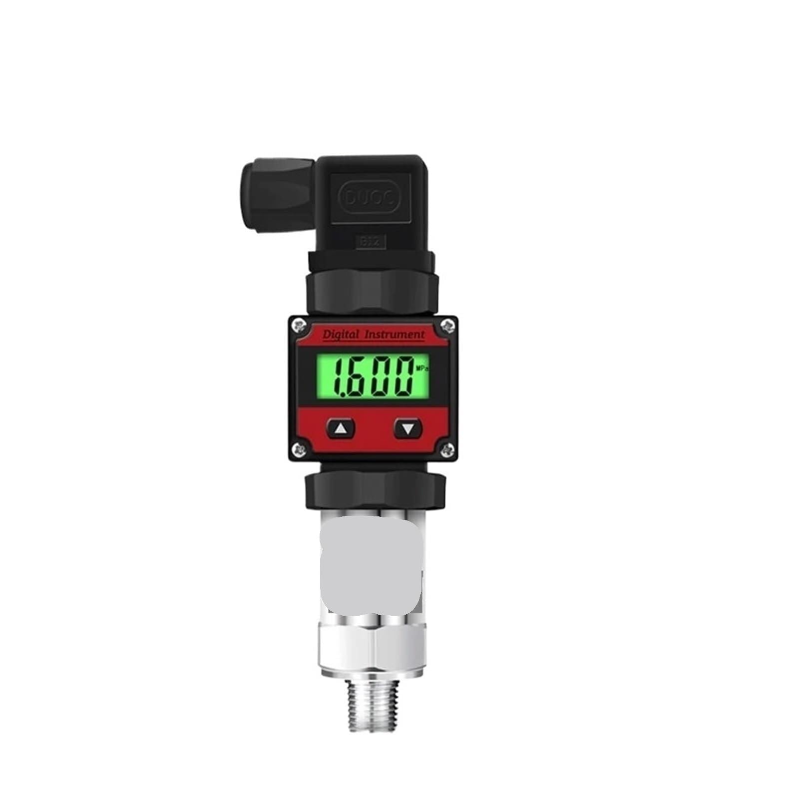 Amrttwy 0-0.6Mpa Pressure Transmitter, Pressure Transmitters Digital Transmitter 4-20 Ma Transducer Sensor(0-0.6Mpa)