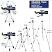 Telescope for Kids Beginners, 70mm Aperture 400mm Astronomical Refracting Telescope for Adults Students - Travel Telescopes with Tripod, Phone Adapter(Ocean Blue)