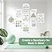 SEOIFUNG 12 Pcs Mental Health Growth Mindset Change Posters Set (11x17