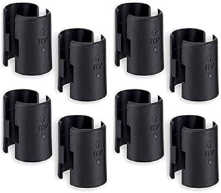 Hudefy Wire Shelf Clips 1 Inch-Wire Shelving Shelf Lock Clips Wire Shelving Shelf Lock Clips for Wire Shelving System 100 Pack