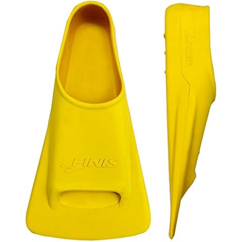 FINIS Adult Zoomers - Aletas de natación amarillas Cover