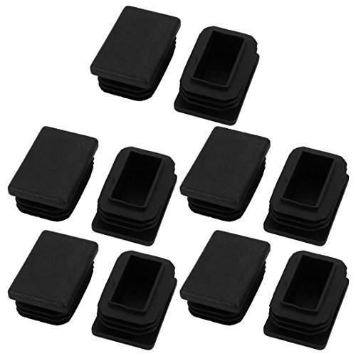 Ruilogod 38mmx25mm Chair Leg Floor Protectors Table Feet Tips Cover Cap Tube Insert 10pcs (id: a33 eca 61f 279 781