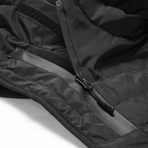 Cache-cou et poitrine de moto en textile technique isolant et finitions confort - 7