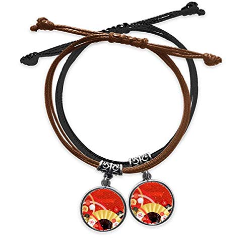 Bracelet double cuir géométrie Sakura contre les bijoux fragiles