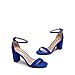 Dream Pairs Chunk Sandalias de Tacón Alto Vestir Moda Punta Abierta Correa...