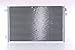 Nissens 94717 Condenser, air conditioning
