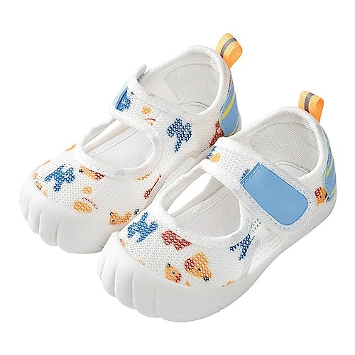 Infant Boys and Girls Baby Newborn Summer Sneakers Cute Dog Print Breathable Net Design Walking Cool Boys Shoes Slides3
