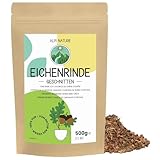 Alpi Nature Eichenrinde 500g, Eichenrinde geschnitten, Kräutertee, Eichenrindentee, Tee lose