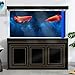 Dtekoj 48X24IN Starry Aquarium Background, Art Starry Fish Tank Decorations Background, with 8 EVA Double-Sided Tape