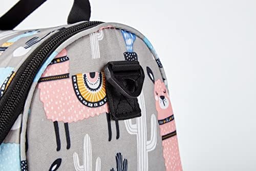 Lunch BagSmall Lunch BagInsulated Lunch BagThermal Cooler BagLunch Bags for Women /Men/KidsLunch Cool BagLunch Bag for School, Work, Outdoor Camping Picnic (Alpaca Pattern)