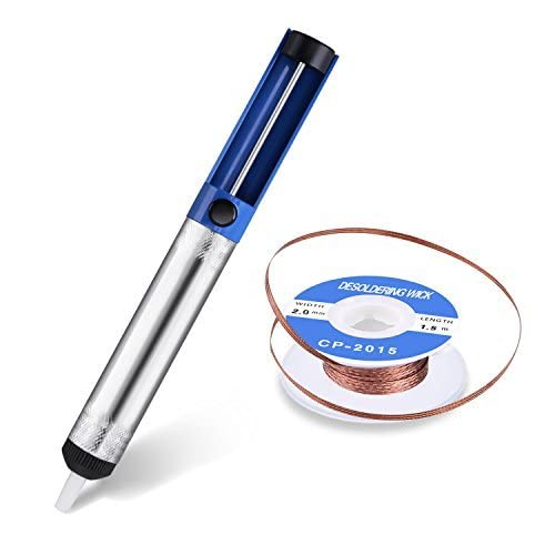 SP Desolder Wick with Desoldering Pump, Desolder Sucker & Desoldering