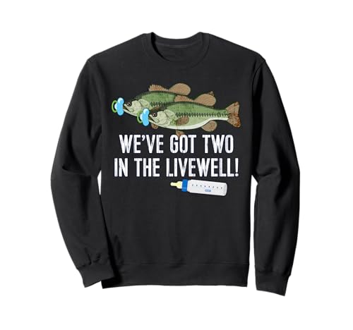 WE'VE GOT TWO IN THE LIVEWELL! Parents Pregnancy Sudadera