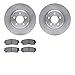Dynamic Friction Company Front Brake Rotors with 5000 Advanced Brake Pads 6502-39092