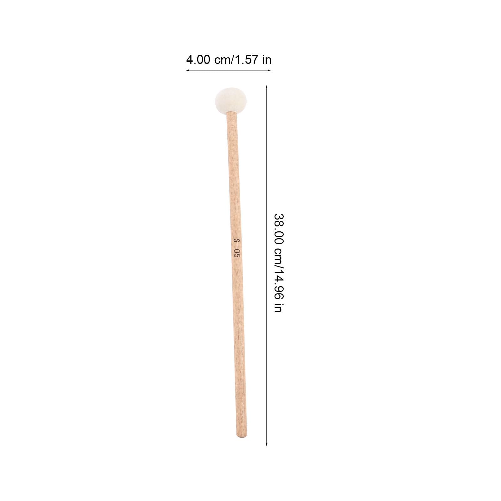 Mazo para Timbales de Madera white, 2 Piezas