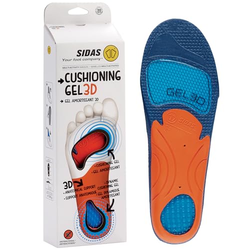 Semelle Cushioning Gel 3D Sidas de rechange respirante pour running
