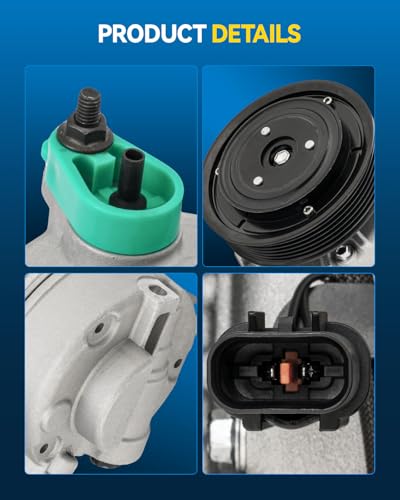 Image of PHILTOP NEW Air Conditioner AC Compressor for Hyundai Elantra 2014-2016 1.8L,2014-2017 2L,Elantra GT 2014-2017,2018-2020 2L, Kia Soul 2014-2019 2.0L,Forte 2014-2016,Forte5 /Forte Koup 2014-2016 2.0L