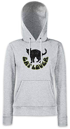 Sweat à capuche Cat Lover Femme sweat-shirt hoodie imprimé chat