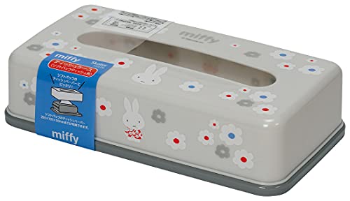 スケーター ティッシュペーパーストッカー ソフトパック用 ミッフィー モノトーン TSST0-A