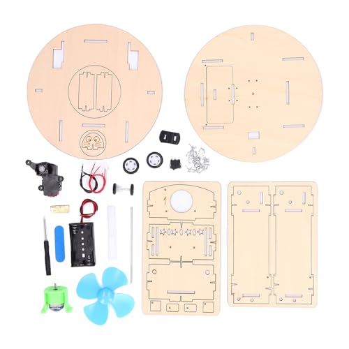 Marhynchus Kit per Aspirapolvere Robot in Legno Educativo per Bambini, Giocattolo Spazzatore di Faggio con Design Intelligente, Materiale Ecologico per Studenti e Ragazzi, Kid Robot Sweeper