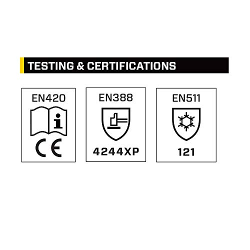 Ringers Gloves R-327 Extrication Barrier1, Heavy Duty Extrication Gloves, Small