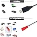 Aliwisdom Universal RC Charger Cable with JST 2 Pin Connector Plug for 6V Ni-MH/Ni-CD (5S) Battery Pack, Compatible RC Car/Boat/Plane/Drone/Tank/Helicopters/Other Remote Control Toys