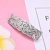 KKJOY Vintage Metall Haarspange Silber, Keltische Knoten Haarklammer Groß, Wirbel Haarnadeln, Gothic Haarspangen Damen, Braut Haarschmuck Hochzeit, Bananenspange für Frauen und Mädchen #4