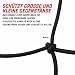 Pitlane Performance® Gepäcknetz 25x25 cm mit 6 Metallhaken Elastisches Helmnetz & Transportnetz, Universales Kofferraumnetz für Auto, Motorrad, Fahrrad - Sicherer Halt für Helme, Taschen & Gepäck