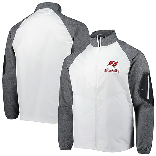 Image of Dunbrooke Men's NFL Hurricane Raglan Full-Zip Windbreaker Jacket
