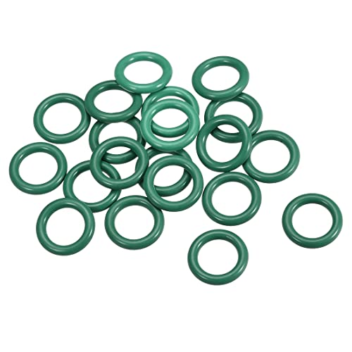 Joint torique en caoutchouc fluorine vert 21x14x3.5mm pour étanchéité