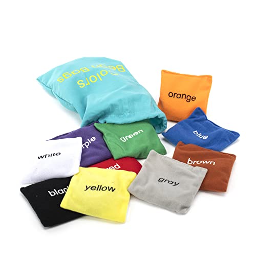 Image of Educational Insights Colors Bean Bags - Color Sorting Toys for Toddlers, Manipulatives for Preschoolers Learning Colors, Toddler Learning Toys, Hands-On Preschool Classroom Activities, Ages 3+