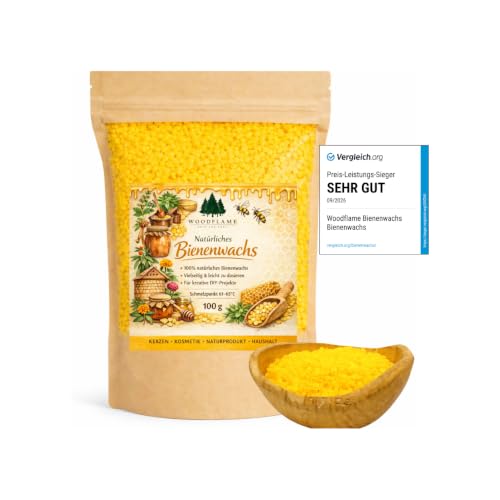 Woodflame Bienenwachs Pastillen