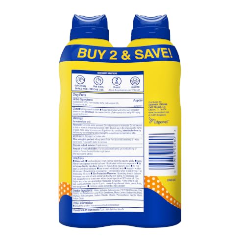 Banana Boat Kids Sport Sunscreen Spray SPF 50, Twin Pack, Oxybenzone Free, 6oz x 2 - image 9