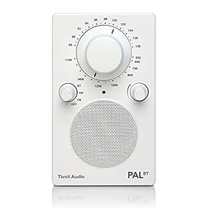 Tivoli Audio PAL BT Tragbares Bluetooth UKW-/MW-Radio (Weiß)