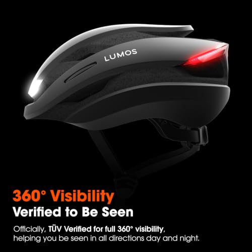 Casco inteligente Lumos con luces de freno automáticas e intermitentes Bluetooth 2