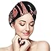 Produktbild QHMY Schöner schwimmender Fisch Frauen Haartrocknende Handtuch Haartrocknende Handtuch Weich absorbierend Schnell trocknendes Haar Turban Haartrocknender Handtuchhut Zum Trocknen von Haartüchern Troc
