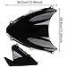 Windscreen Windshield Double Bubble Compatible with Suzuki GSXR600 GSXR750 GSXR 600 750 2006 2007 06 07 K6 Black