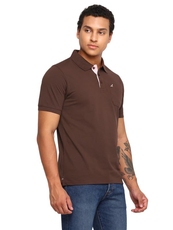 Image of AMERICAN CREW Polo Collar T-Shirt for Men with Pocket