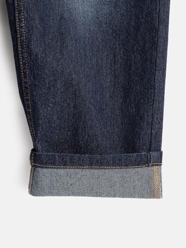 Image of Urbano Juniors Boy's Loose Baggy Fit Washed Denim Jeans Stretchable