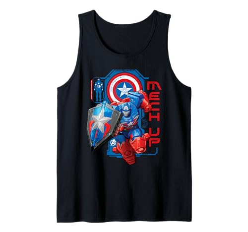 Débardeur Captain America Marvel Avengers Mech Strike vêtement geek sans manches